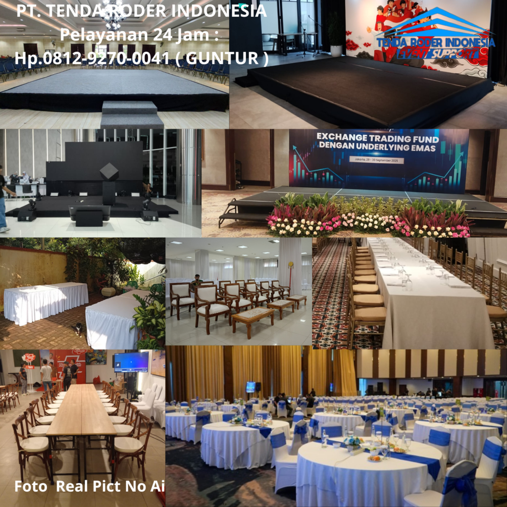 Rental Alat Pesta,Mej,Kursi,panggung,Tenda Roder Tangerang