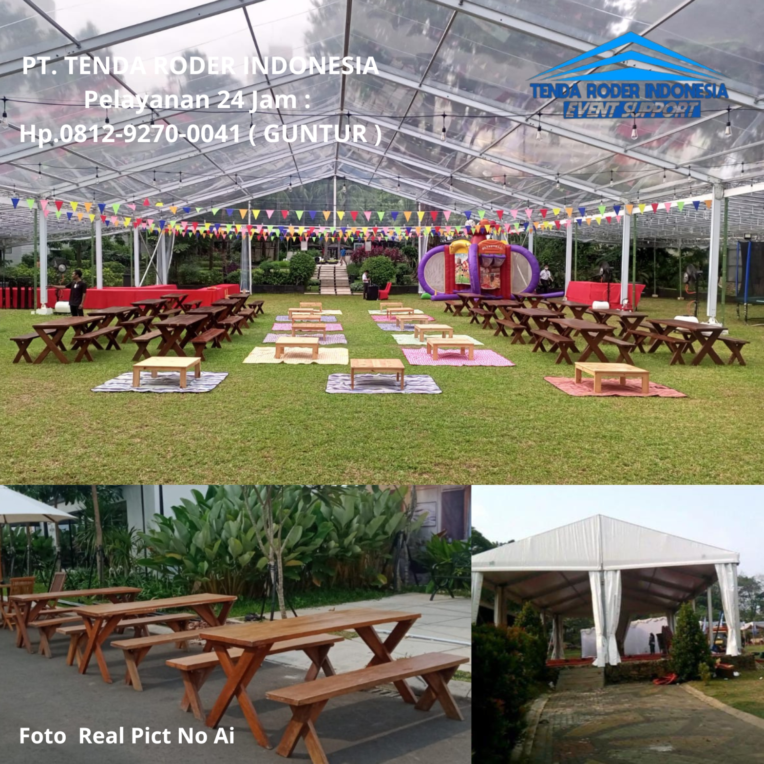 Rental BANGKU TAMAN, MEJA TAMAN,TENDA RODER Kudus