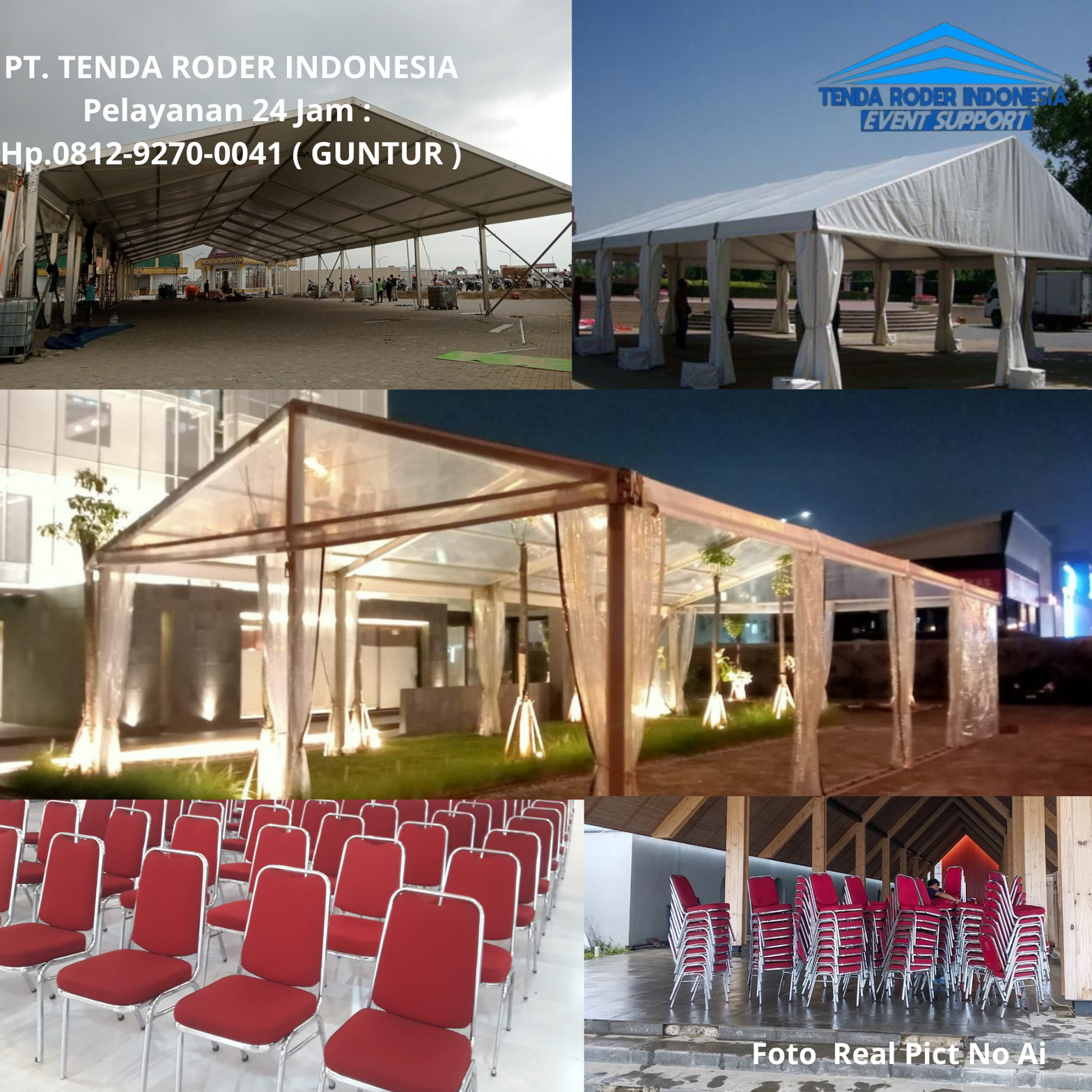 Rental KURSI FUTURA POLOS, TENDA RODER Area Semarang 0812-9270-0041