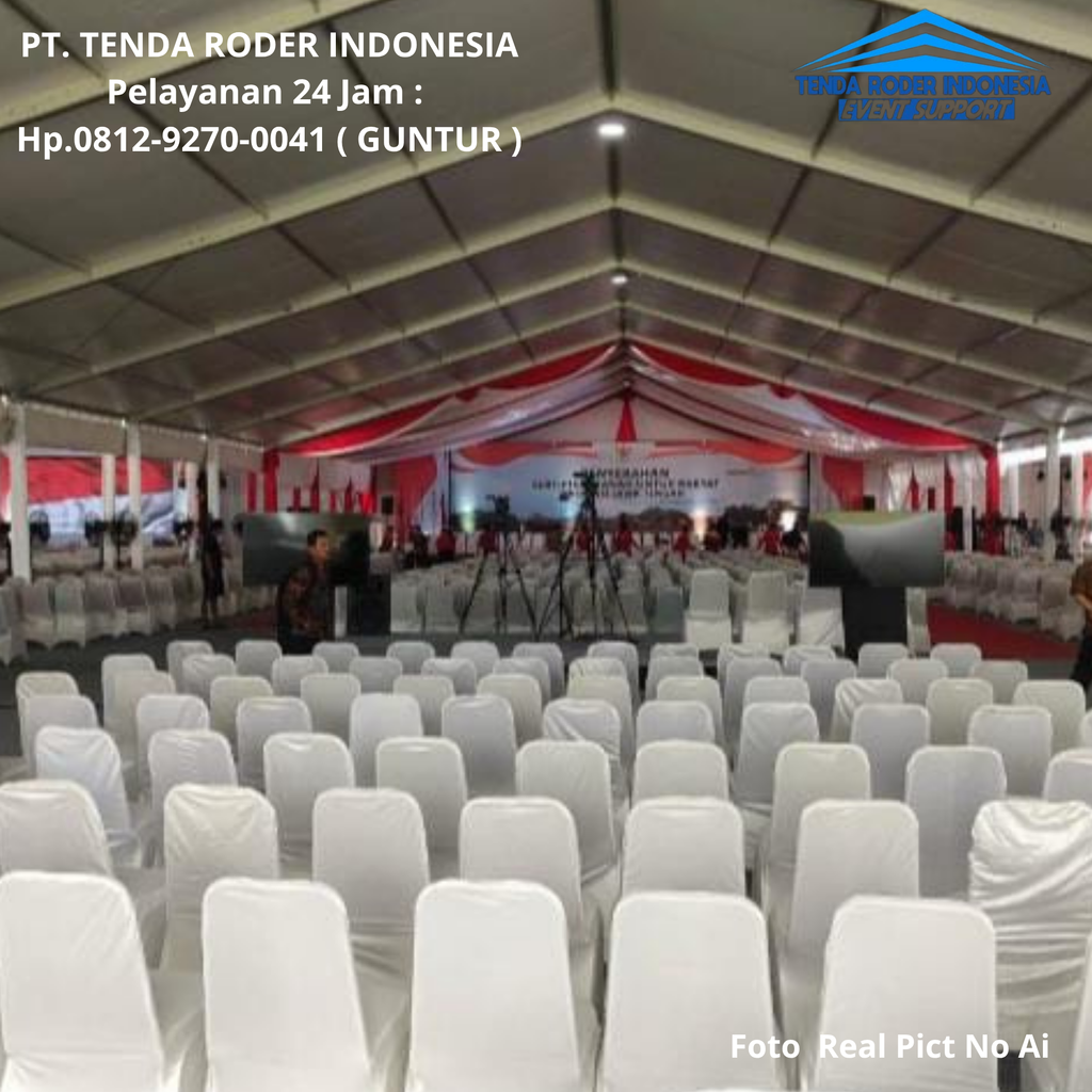 Rental KURSI KULIAH MERAH Dan TENDA RODER Jakarta Pusat