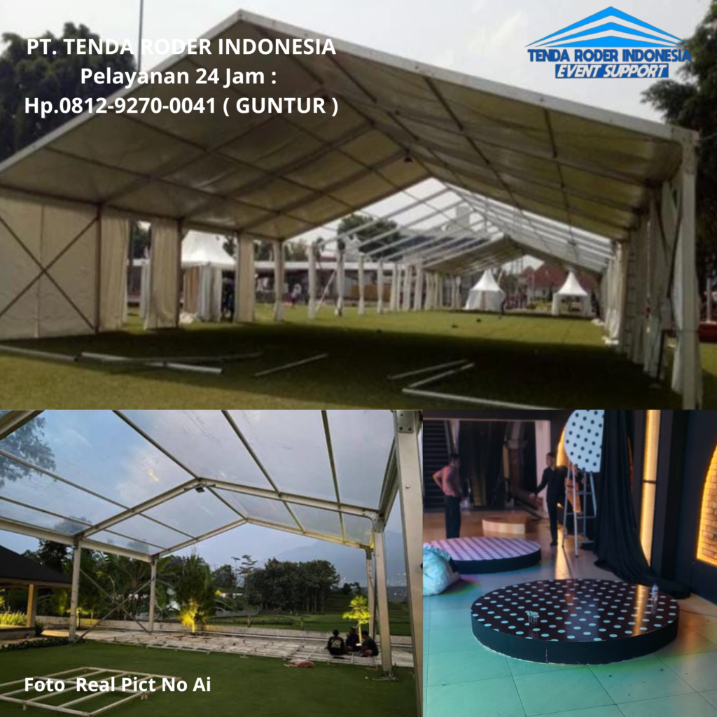 Rental PANGGUNG BUNDAR Dan TENDA RODER Semarang