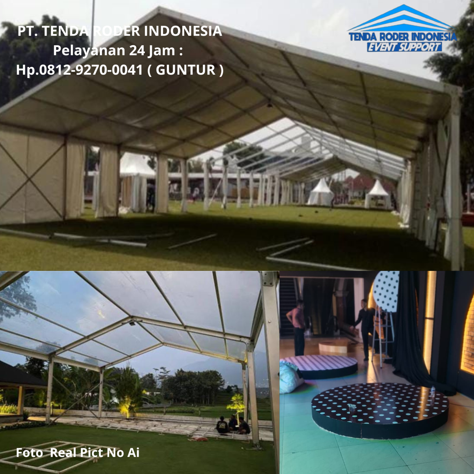 Rental PANGGUNG BUNDAR Dan TENDA RODER Semarang