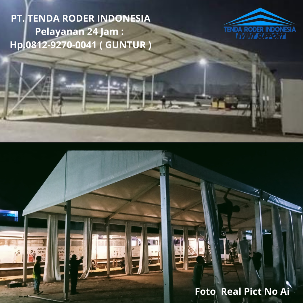 Rental PODIUM PUTIH VIP Dan TENDA RODER Depok