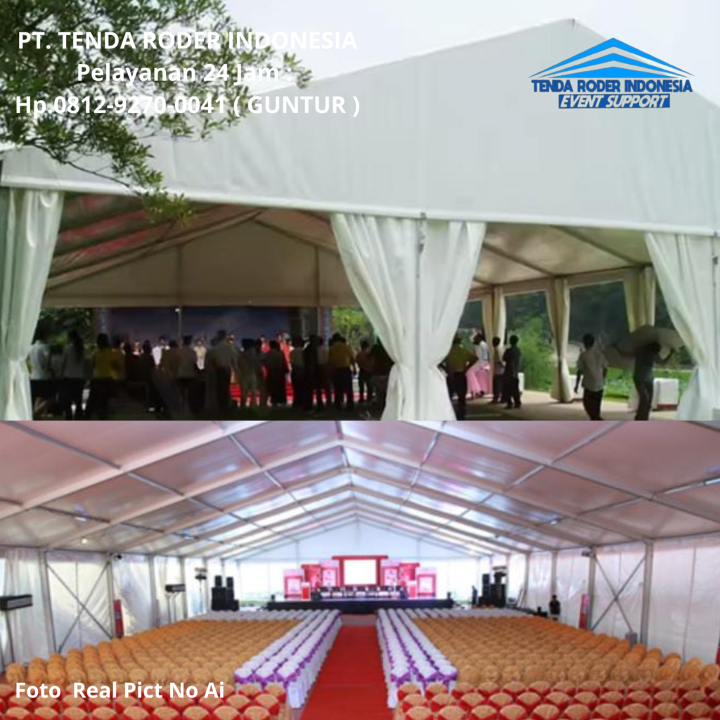 Rental TENDA RODER PODIUM SIRINE Semarang Dan Sekitarnya 0812-9270-0041