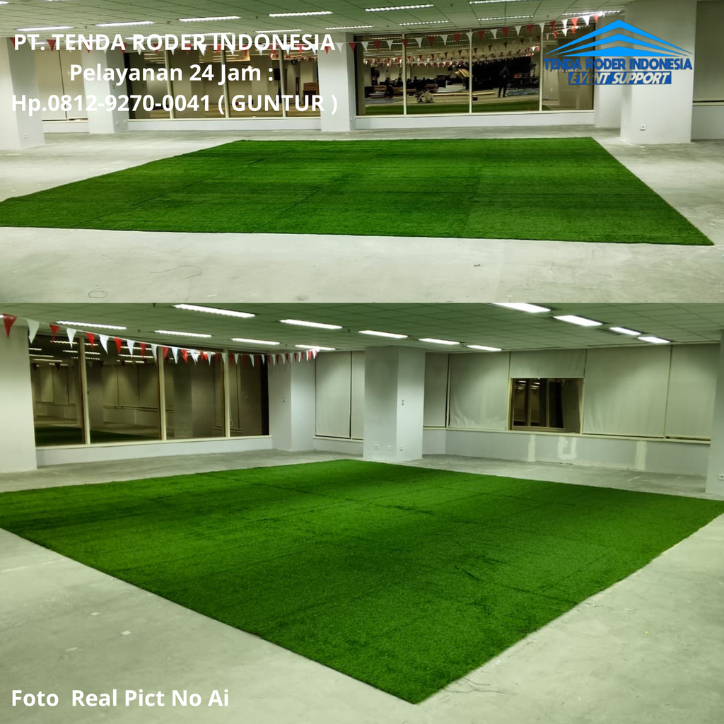 Rental RUMPUT SINTETIS,TENDA RODER Cilacap