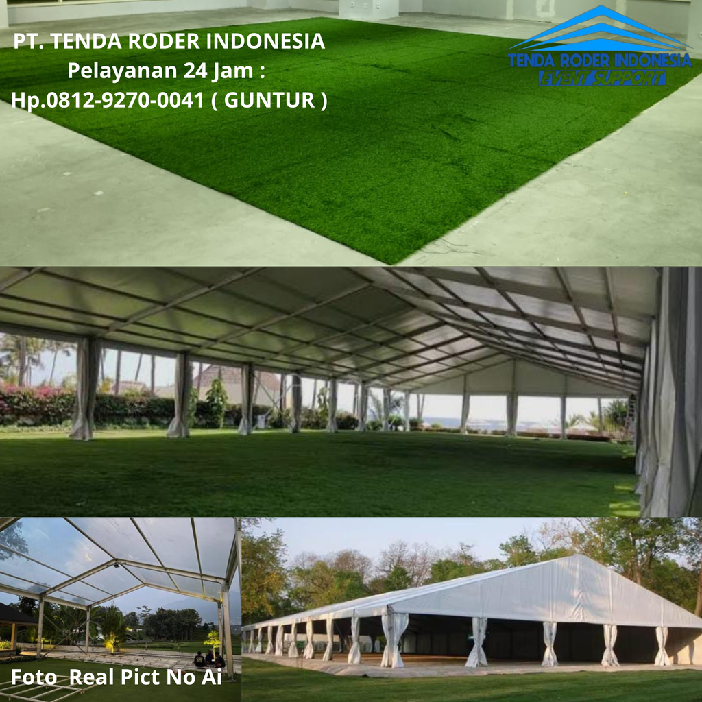 Rental RUMPUT SINTETIS,TENDA RODER Cilacap
