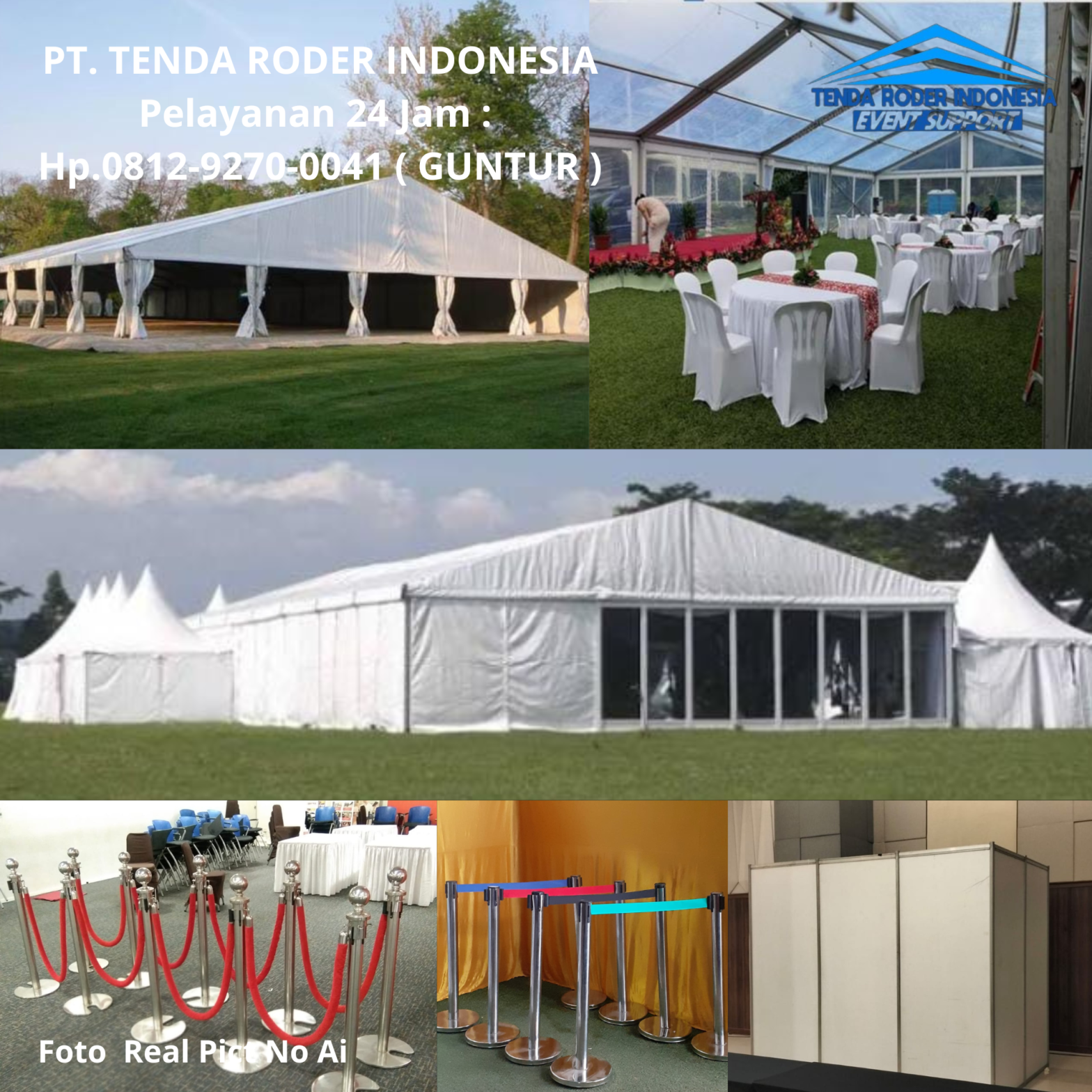 Rental Ruang Partisi,Tenda Roder,Tiang Antrian Karawang