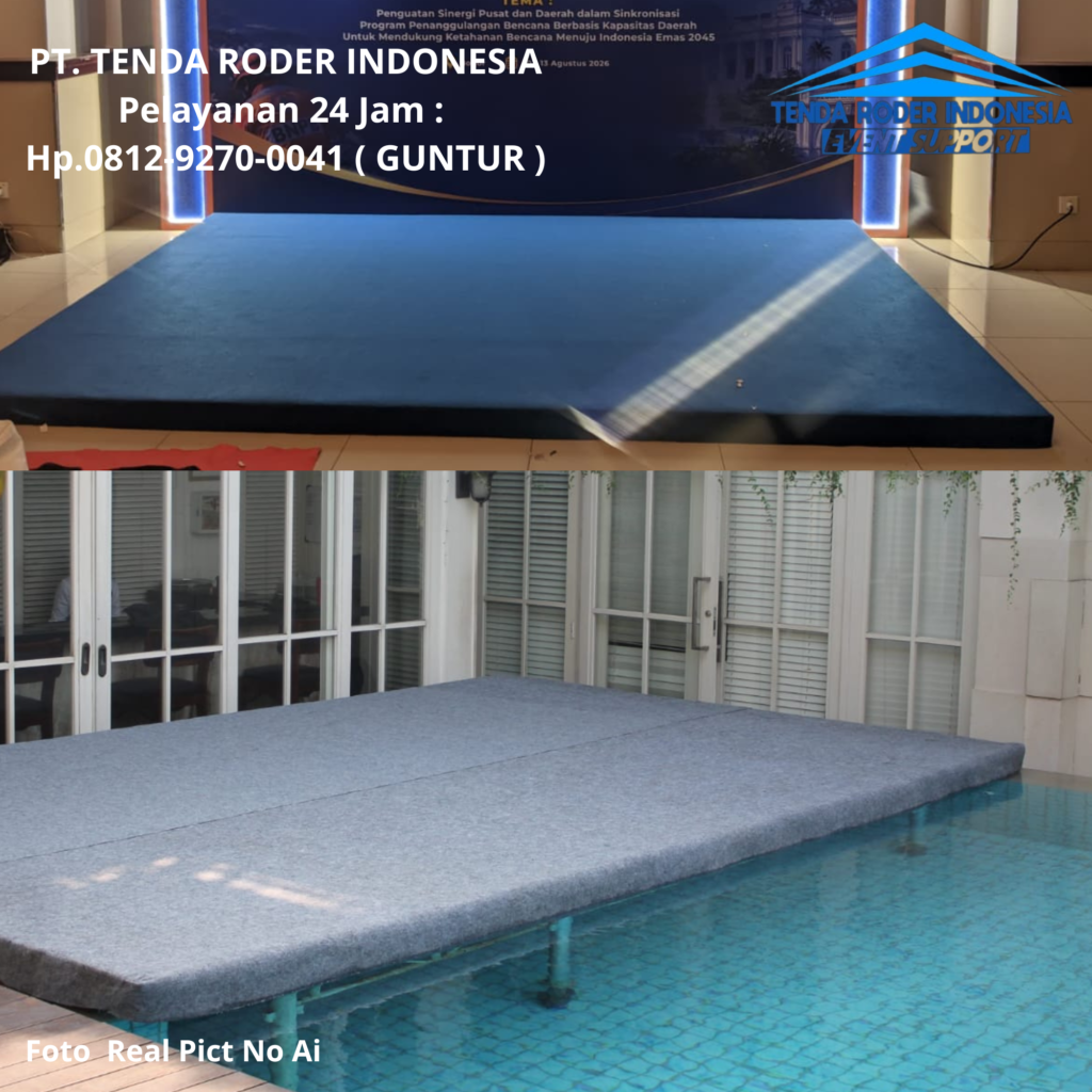 Rental SOFA STUDIO,TENDA RODER,FLOORING Pati