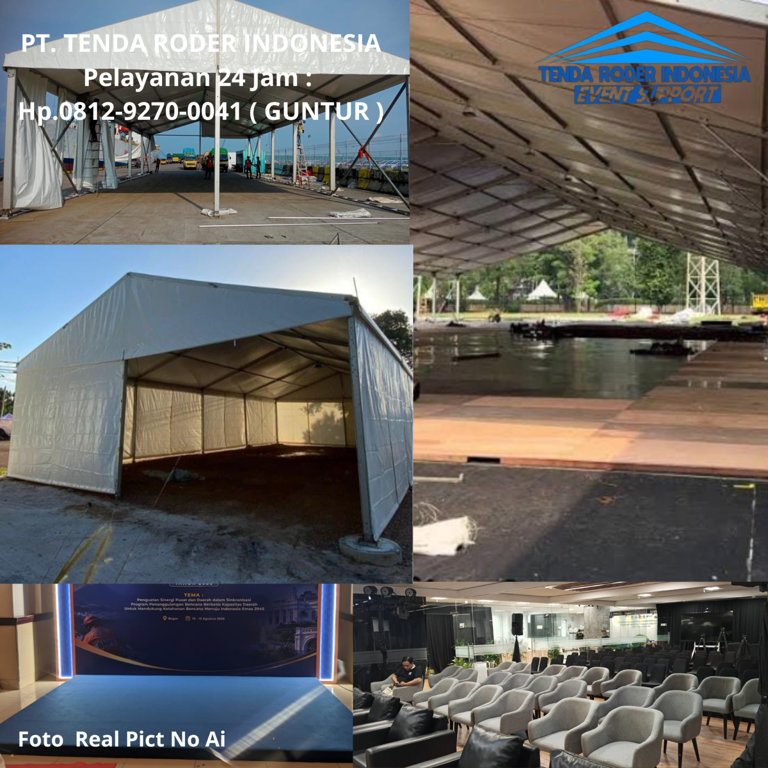 Rental SOFA STUDIO,TENDA RODER,FLOORING Pati