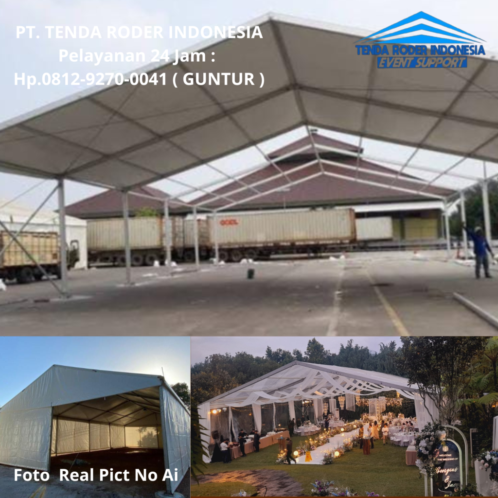 Rental TENDA RODER Bermutu Area Semaranag 0812-9270-0041
