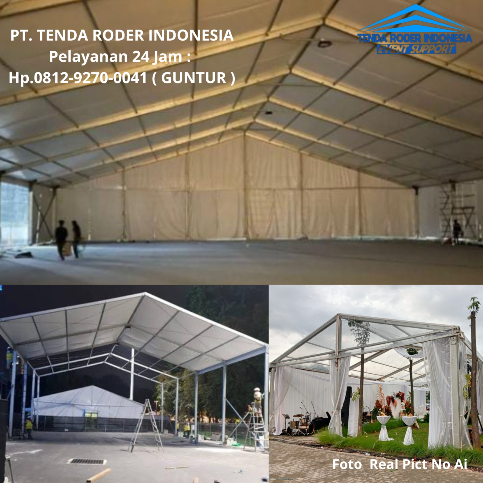 Rental TENDA RODER Bogor 0812-9270-0041