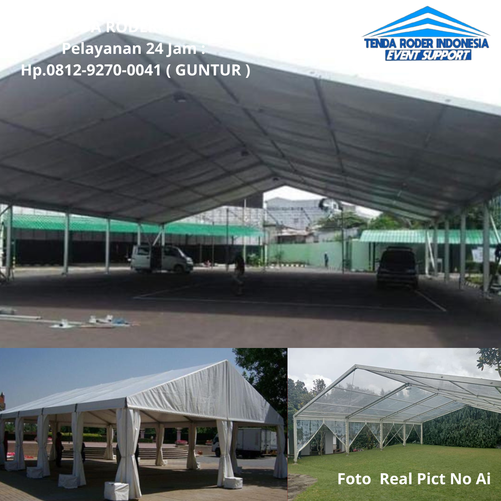 Rental TENDA RODER Terbaik Semarang 0812-9270-0041