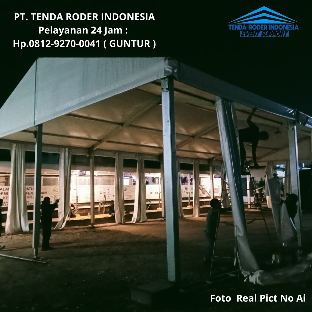 Rental TENDA RODER Terbaik Semarang 0812-9270-0041