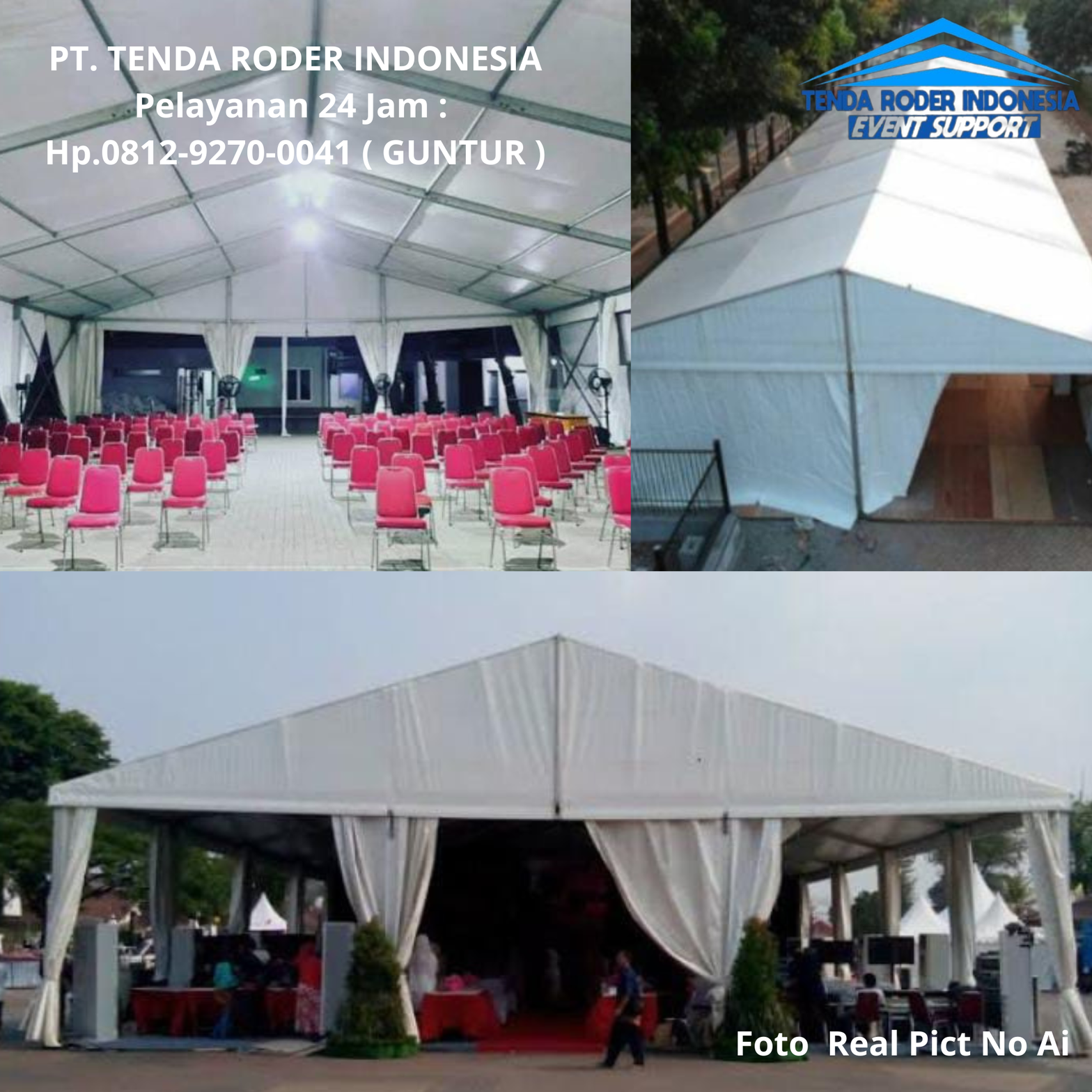 Rental TENDA RODER Terbaik Semarang 0812-9270-0041