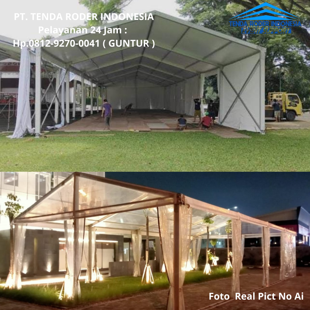 Rental TENDA RODER Terbaik Semarang 0812-9270-0041