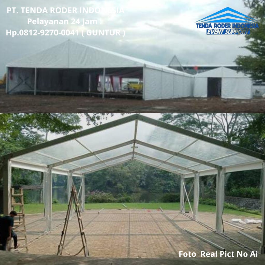 Rental TENDA RODER di PT. Tenda Roder Indonesia Area Bekasi