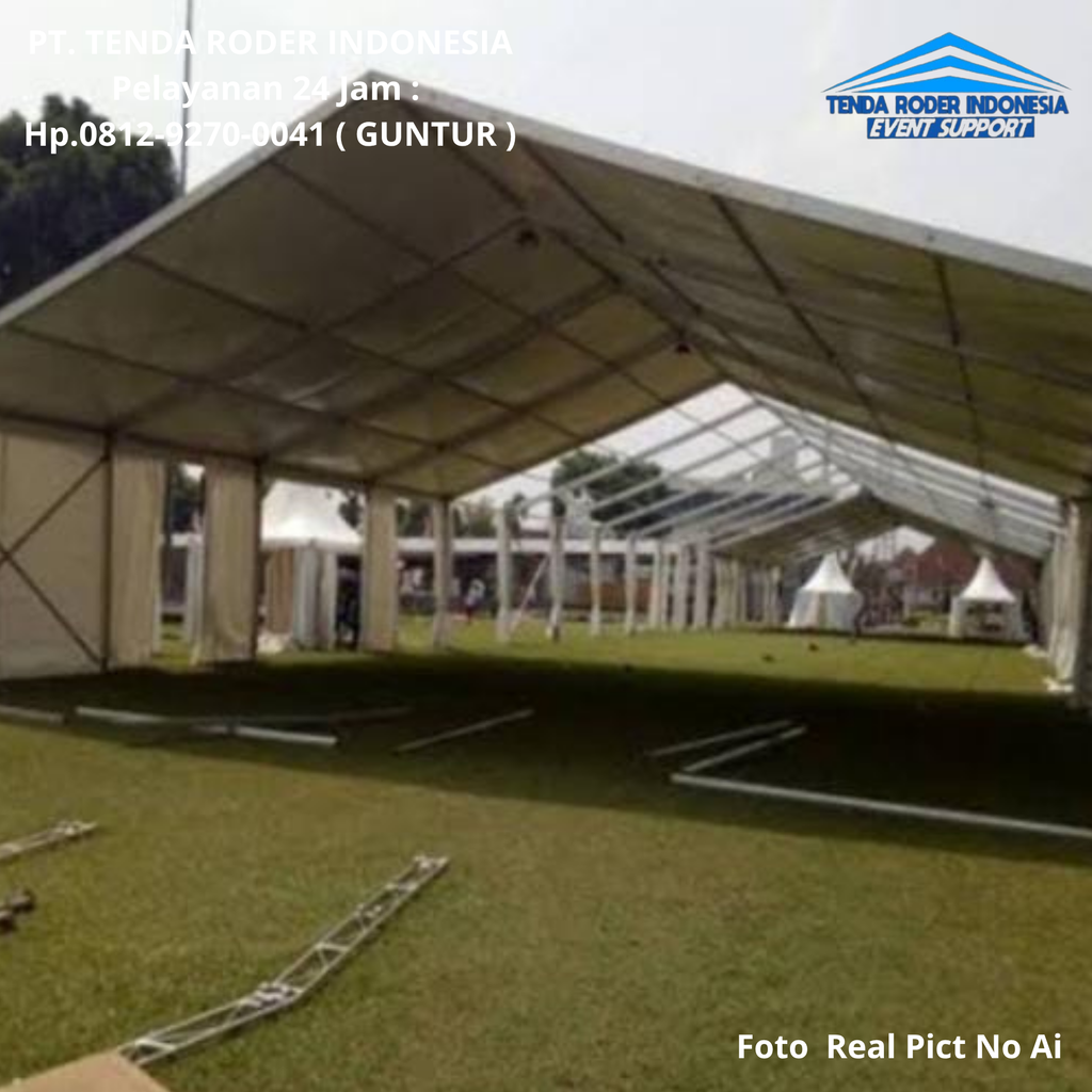 Rental TENDA RODER di PT. Tenda Roder Indonesia Area Bekasi
