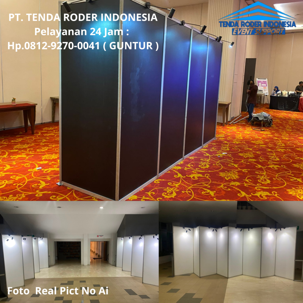 Rental TENDA RODER,BARSTOOL,PARTISI Semarang