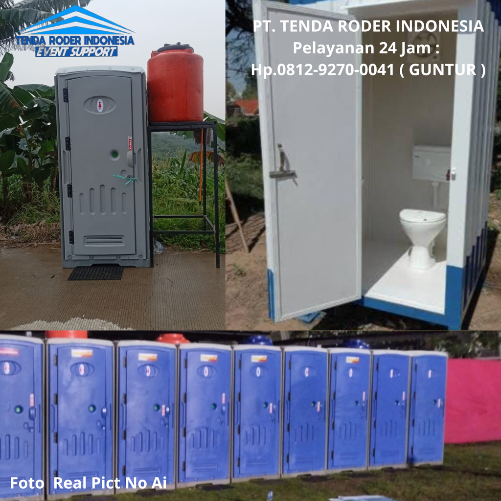 Rental TENDA RODER,TOILET PORTABLE,Purwokerto