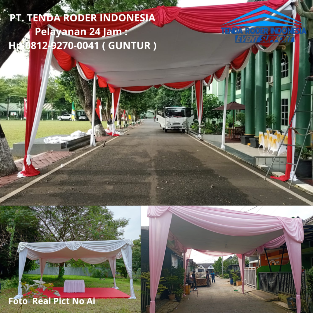 Rental TENDA SERUT,TENDA RODER,TENDA PLAFON Jababeka