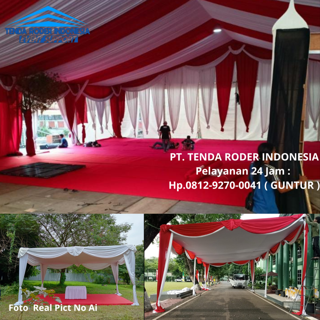 Rental TENDA SERUT,TENDA RODER,TENDA PLAFON Jababeka