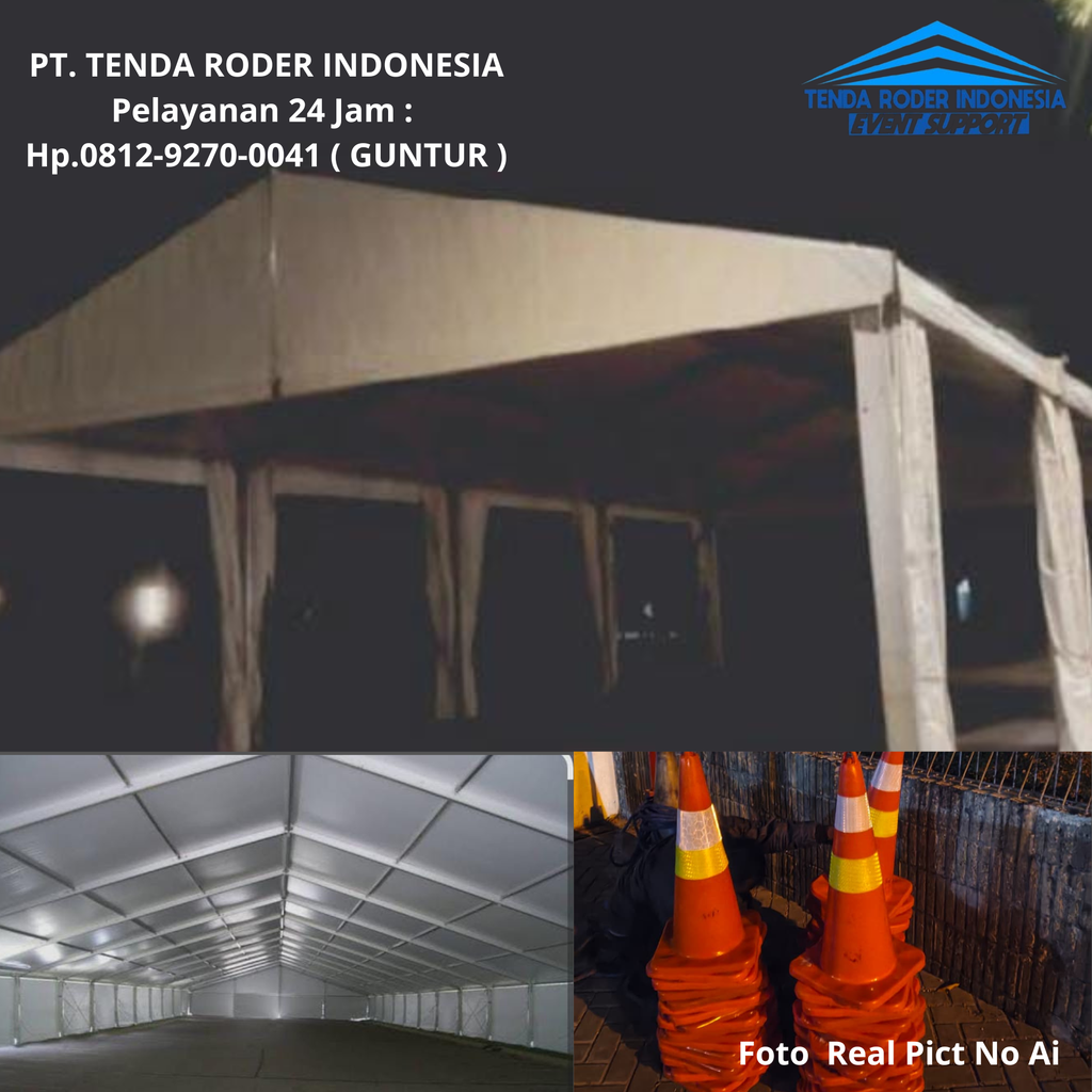 Rental TRAFFIC CONE Dan TENDA RODER Bandung
