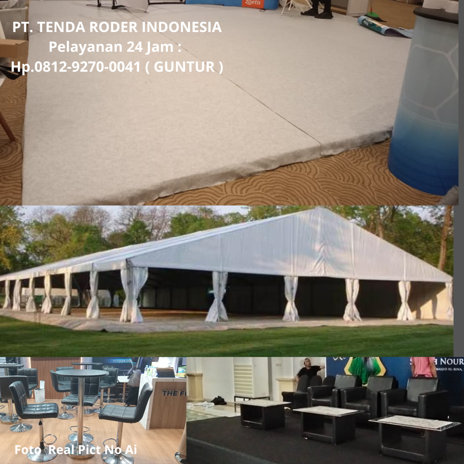 Rental Tenda Roder,Barstool,sofa,Flooring Serang
