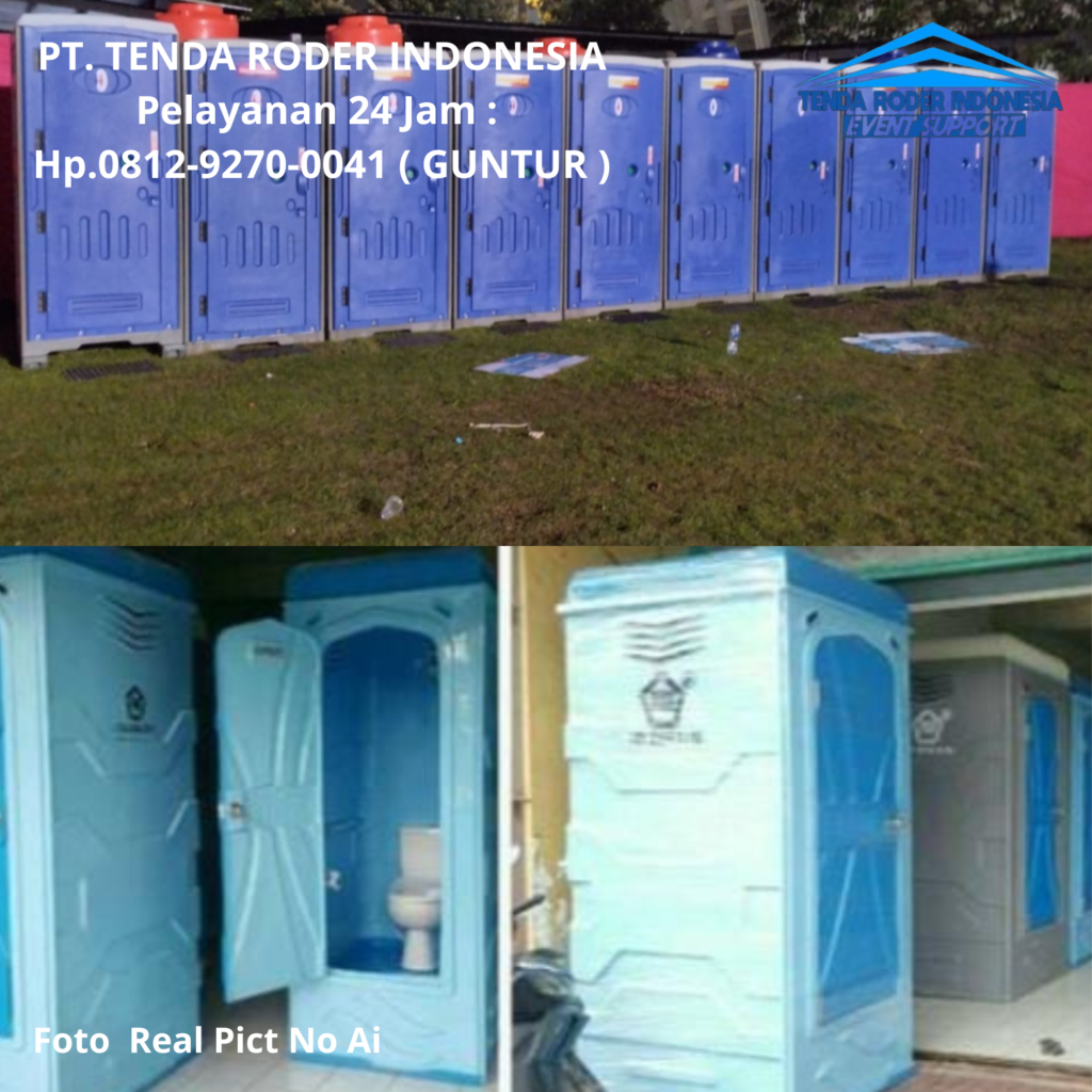Rental Tenda Roder,Black Curtain,Toilet Portable Jakarta Selatan