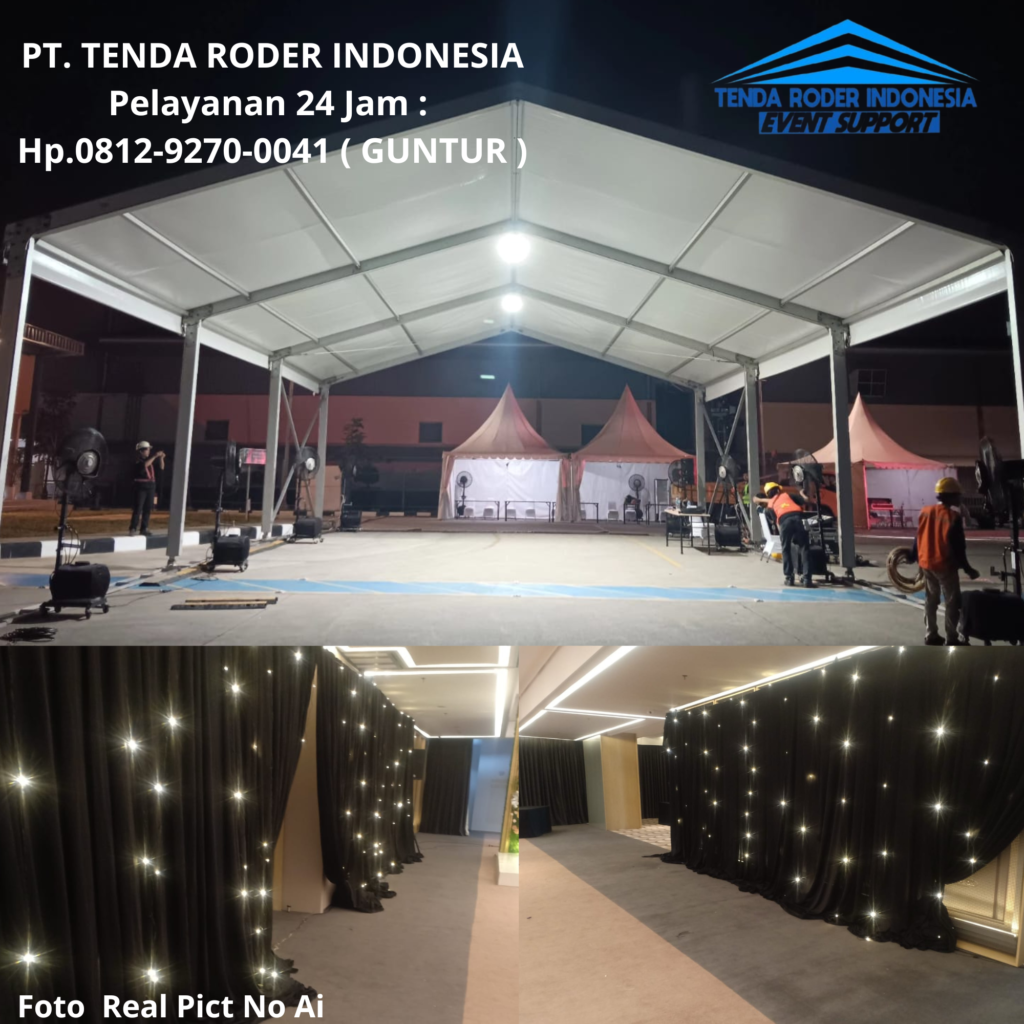 Rental Tirai Fairy Light,Tenda Roder dan Dekorasi Depok