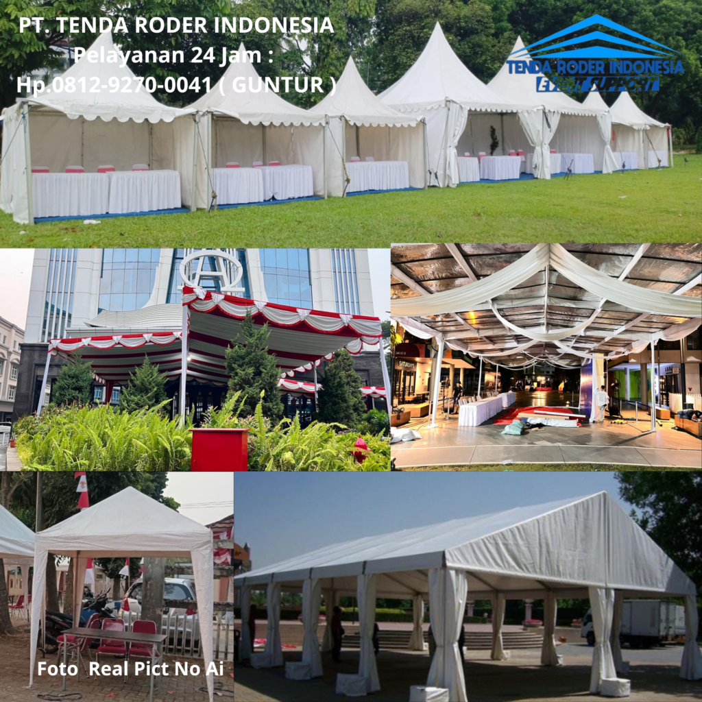 Sewa ANEKA TENDA Dan ALAT PESTA LENGKAP jakarta