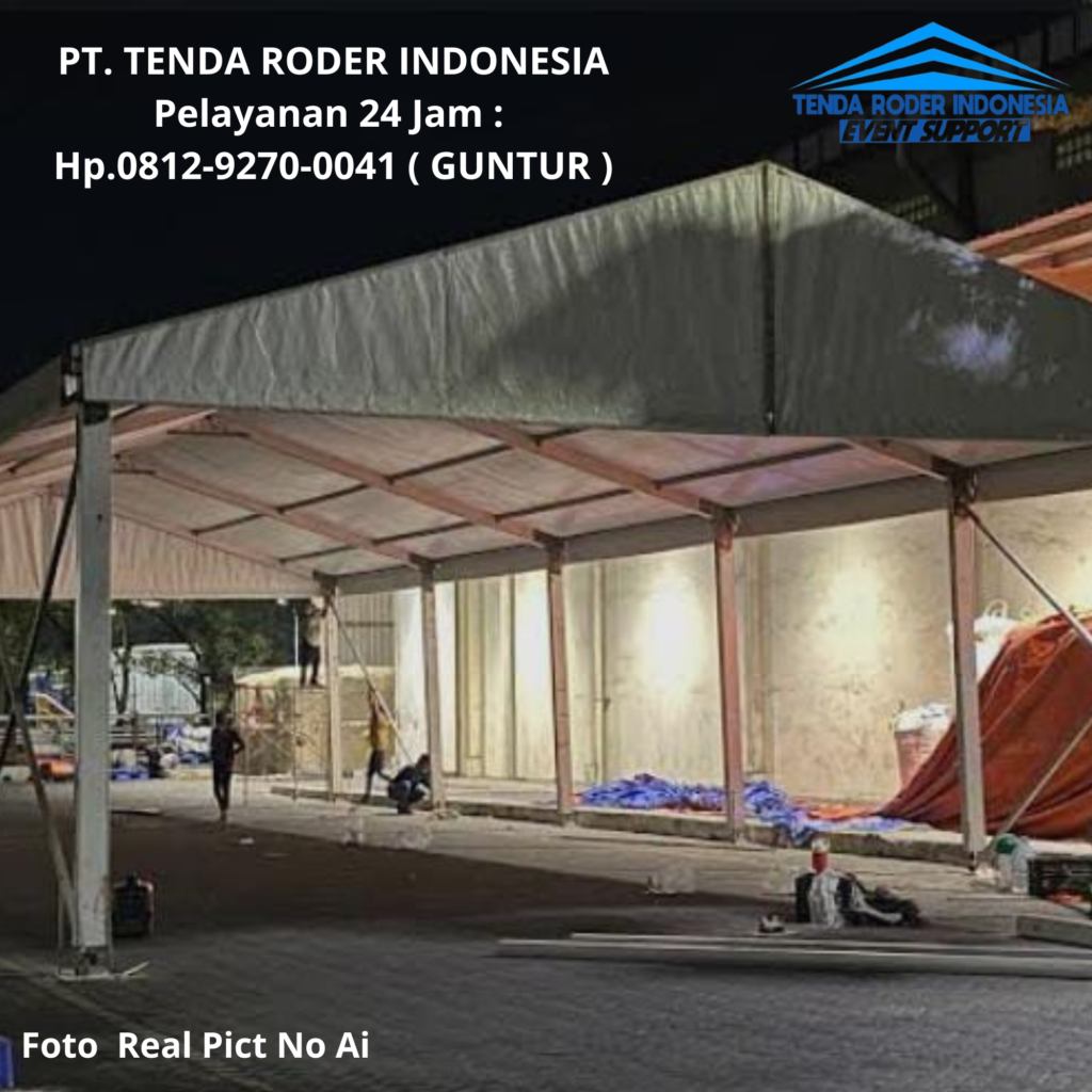 Sewa Paket Hemat TENDA RODER, ALAT PRASMANAN Berkualitas Bekasi