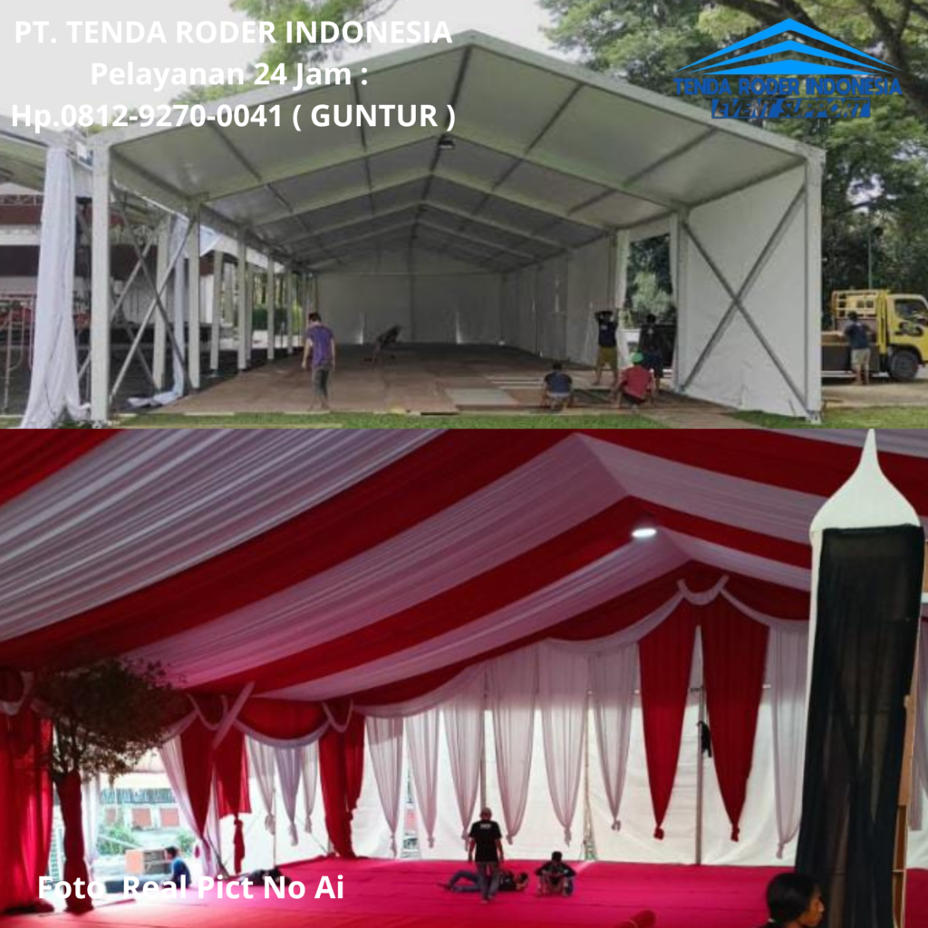 Sewa TENDA RODER, DEKORASI Melayani Wilayah Jakarta 0812-9270-0041