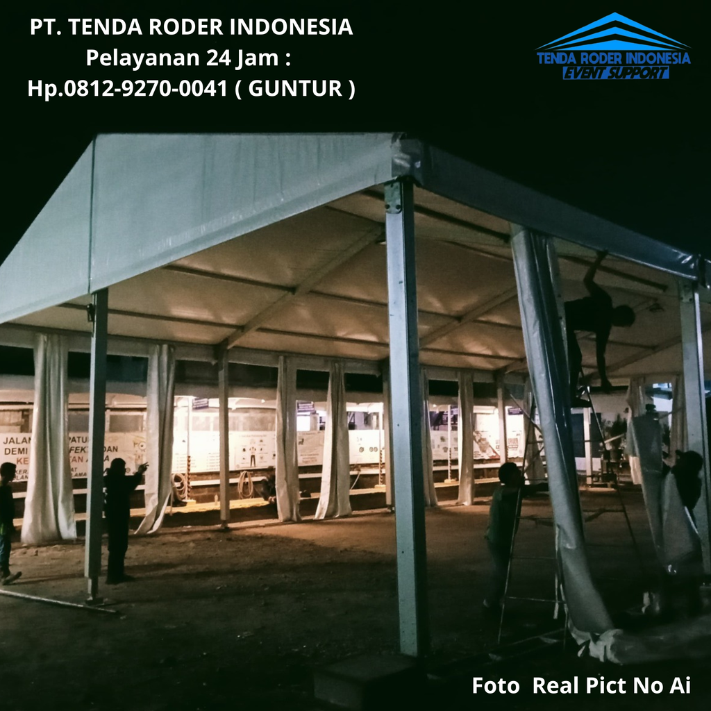 Sewa TENDA RODER Jakarta Melayani Jabodetabek Dan Sekitarnya