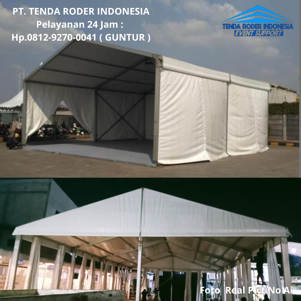 Sewa TENDA RODER Jakarta Melayani Jabodetabek Dan Sekitarnya