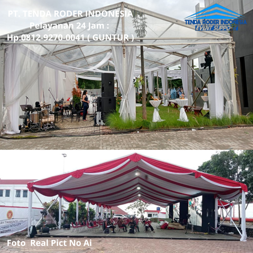Sewa TENDA RODER Terlengkap Bandung jakarta
