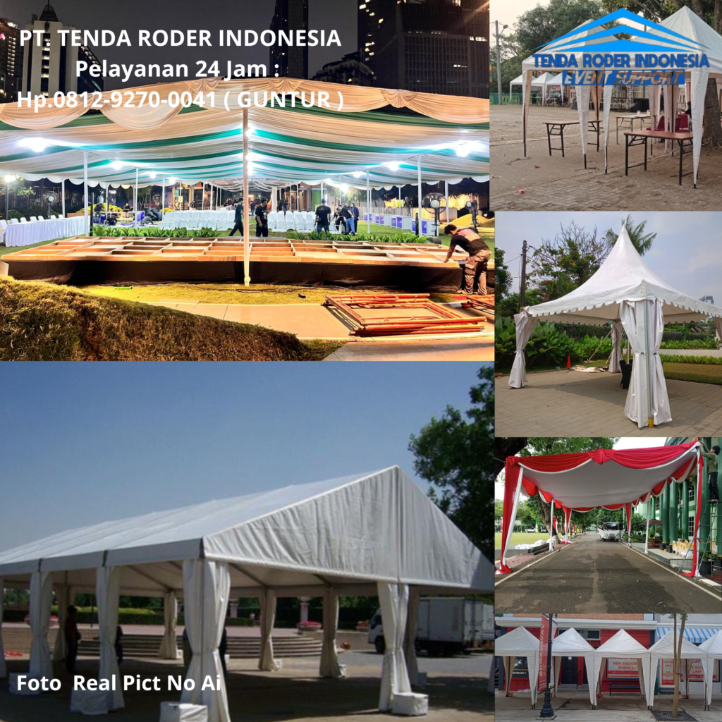 Sewa Tenda Aneka Jenis Tenda Dan Model dekorasi jakarta