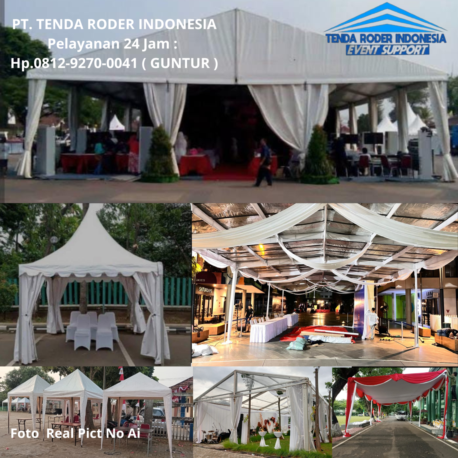 Sewa Tenda Aneka Jenis Tenda Dan Model dekorasi jakarta