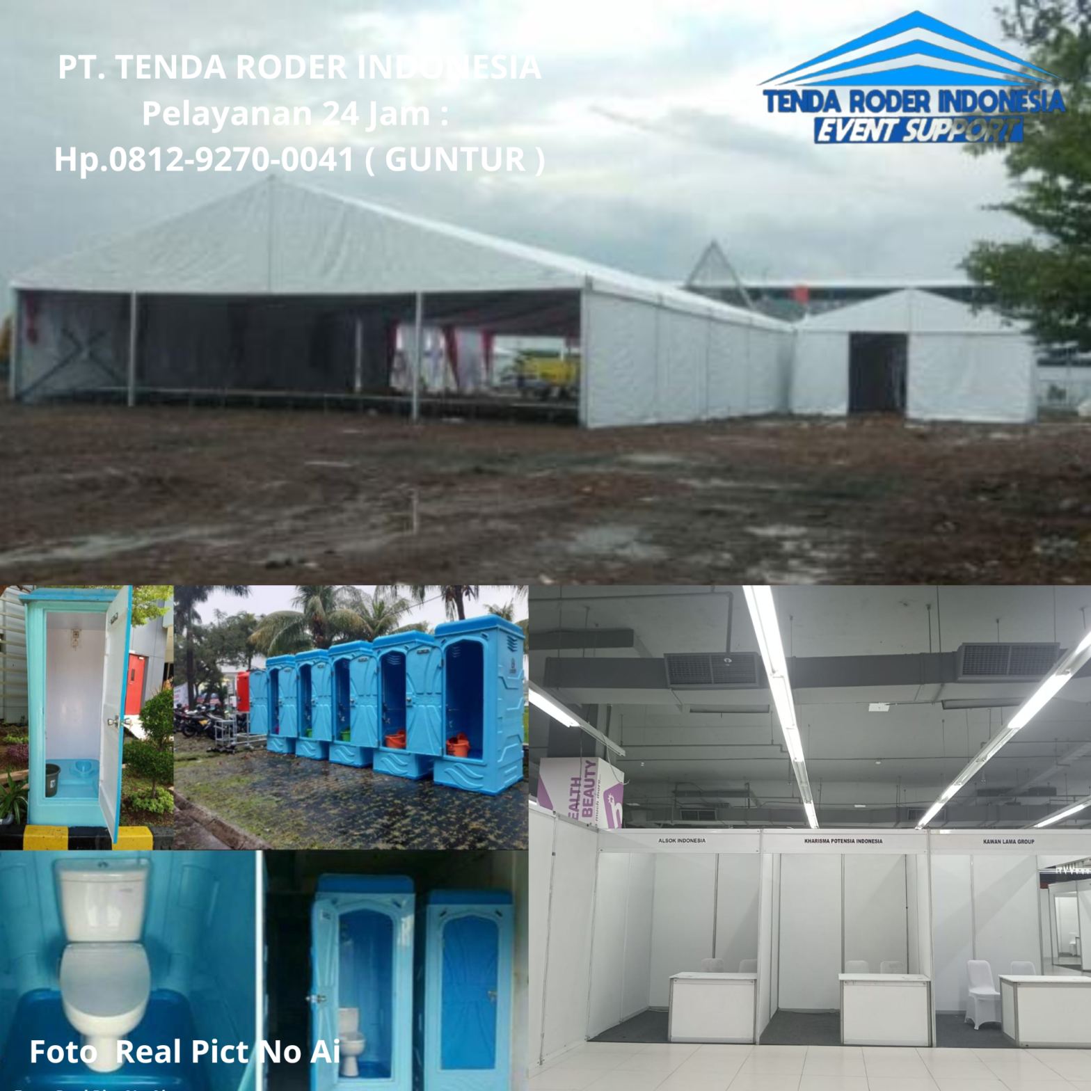 Sewa Toilet Portable,Tenda Roder,Ruang Partisi Semarang