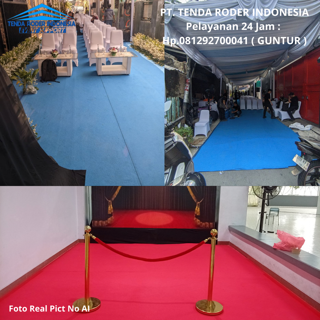 Di Sewakan Tenda Roder,Karpet Buana Paling Komplit Bekasi