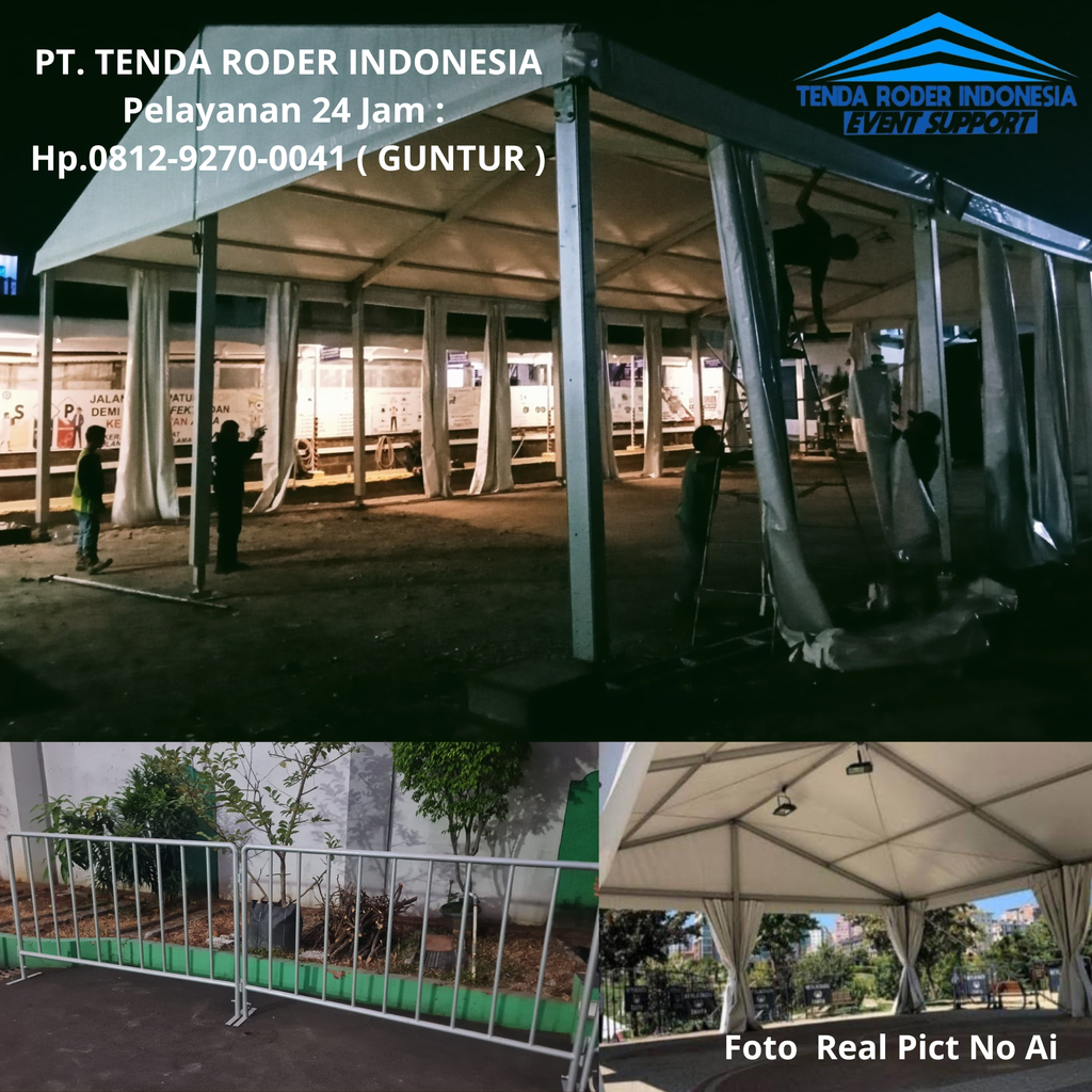 Rental Rowing Barikade dan Tenda Roder Jakarta 0812-9270-0041