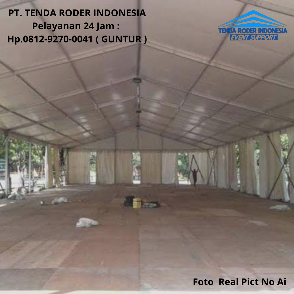 Rental Ruang Partisi Putih, Tenda Roder Semarang