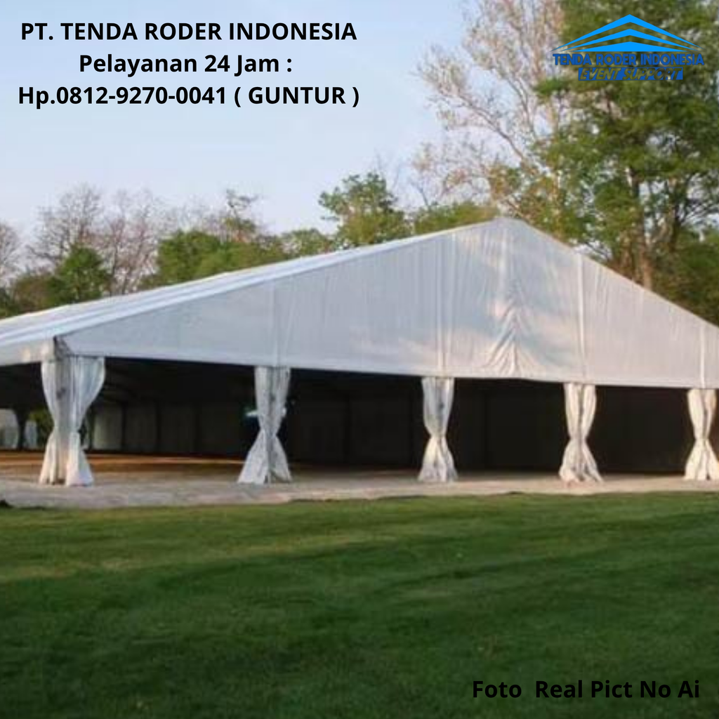 Rental Ruang Partisi Putih, Tenda Roder Semarang