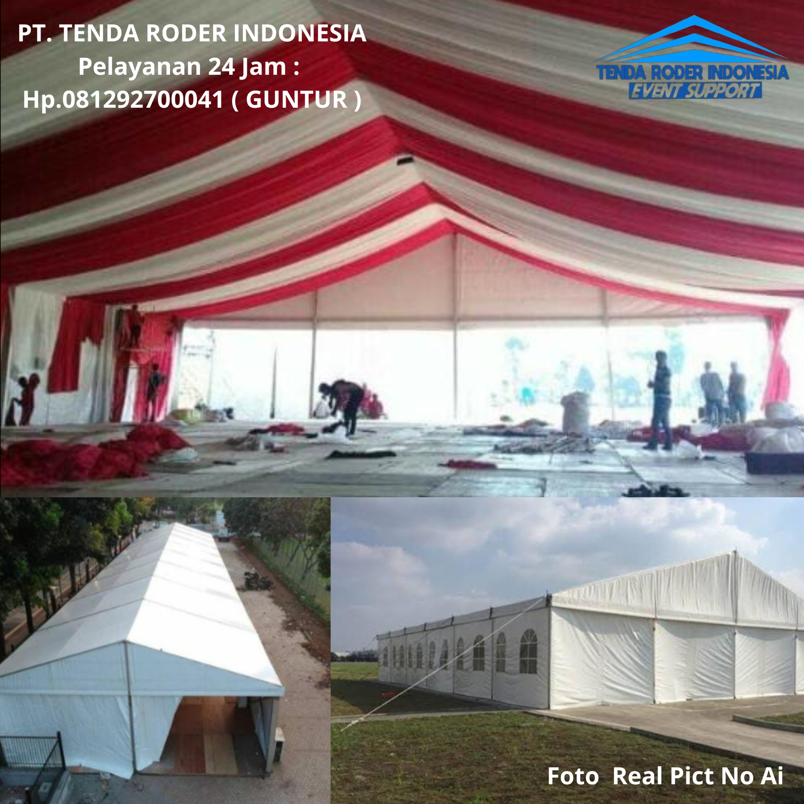 Rental TENDA RODER Johar Baru Jakarta Pusat 081292700041