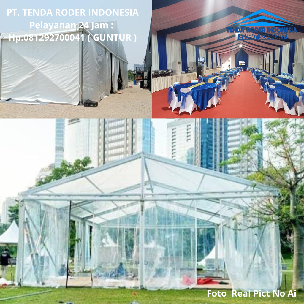 Rental TENDA RODER Johar Baru Jakarta Pusat 081292700041