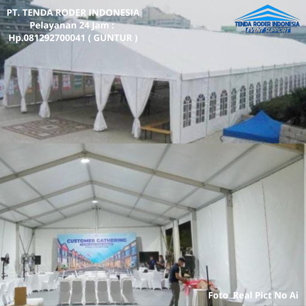 Rental TENDA RODER Johar Baru Jakarta Pusat 081292700041