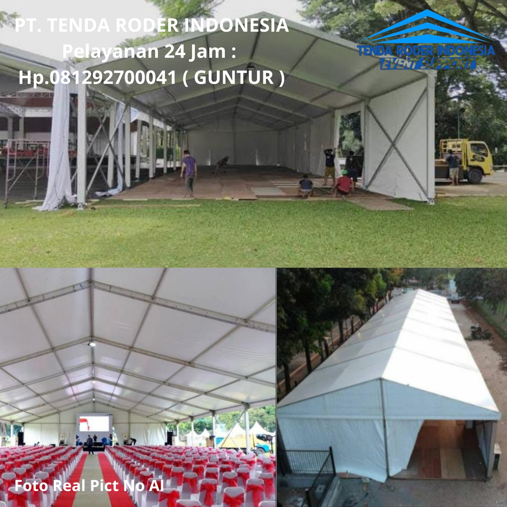 Rental Tenda Roder, Backdrop Kualitas Ga Main-Main Bekasi