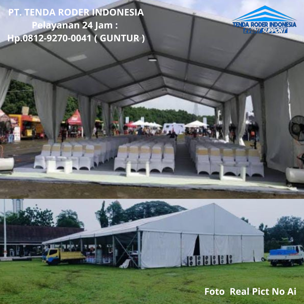 Rental Tenda Roder Dan Rowing Pembatas Semarang 0812-9270-0041