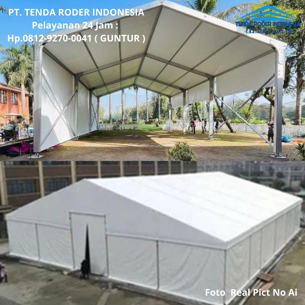 Rental Tenda Roder Dan Rowing Pembatas Semarang 0812-9270-0041