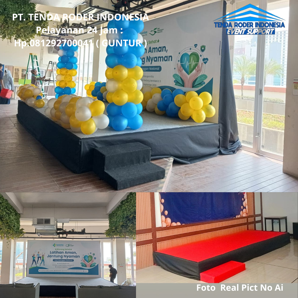 Rental Tenda Roder,Backdrop,Panggung Jakarta Selatan 081292700041