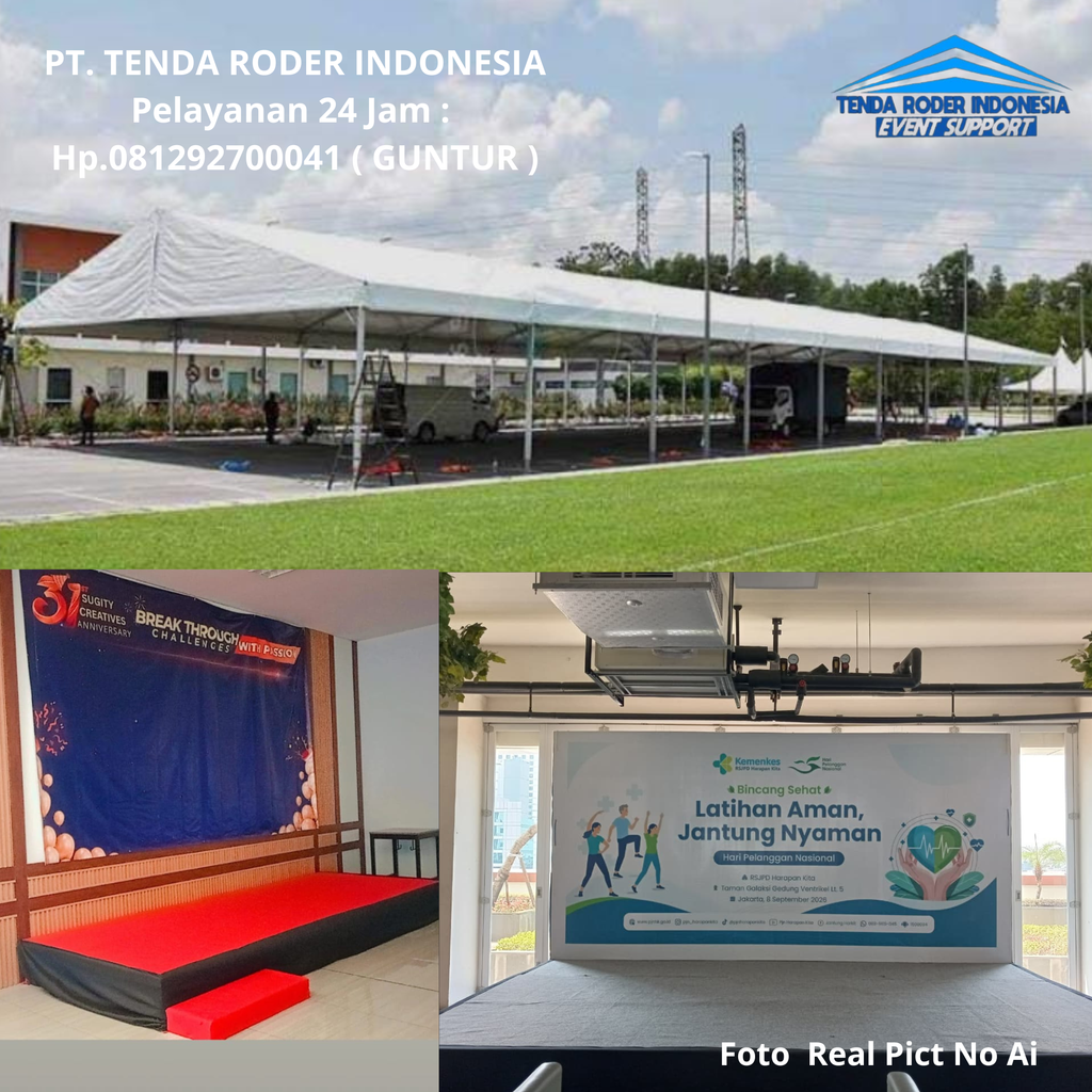 Rental Tenda Roder,Backdrop,Panggung Jakarta Selatan 081292700041